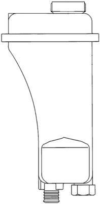 Ausgleichsbehälter Kühlmittel 142 mm x 272 mm x 142 mm MAHLE für u.a. BMW 3er