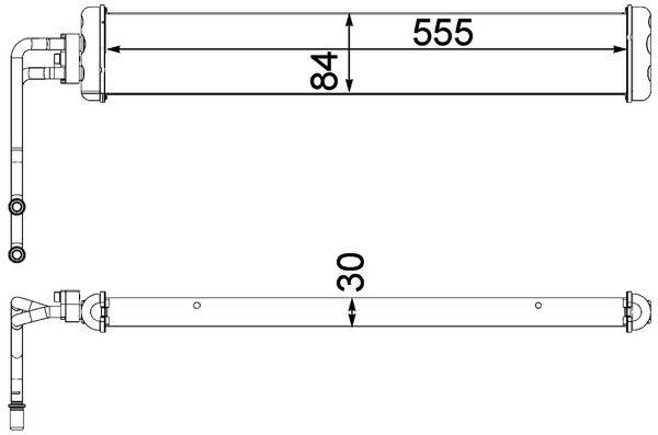Mahle CLC99000P Ölkühler, Automatikgetriebe