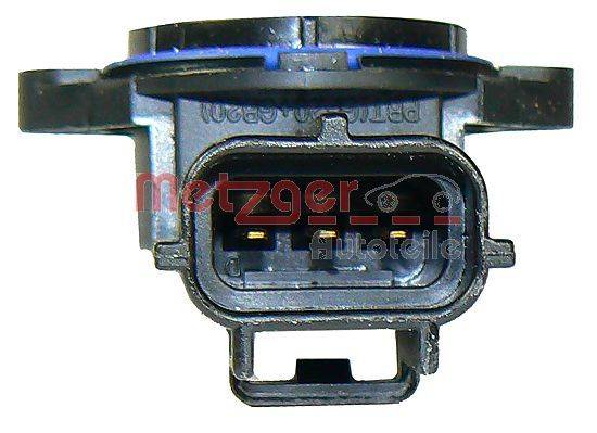 Metzger 0904007 Sensor, Drosselklappenstellung