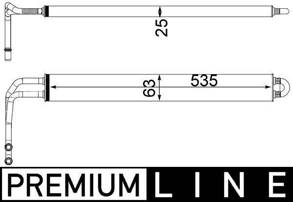 Mahle CLC100000P Ölkühler, Lenkung