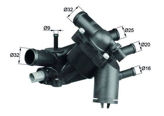 Mahle TM5109 Thermostat, Kühlmittel