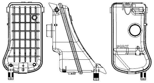 Mahle CRT15000S Ausgleichsbehälter, Kühlmittel
