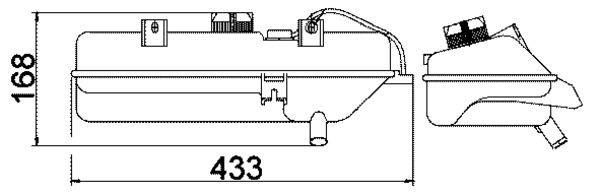 Mahle CRT16000S Ausgleichsbehälter, Kühlmittel