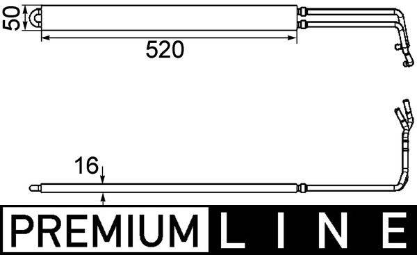 Mahle CLC103000P Ölkühler, Lenkung