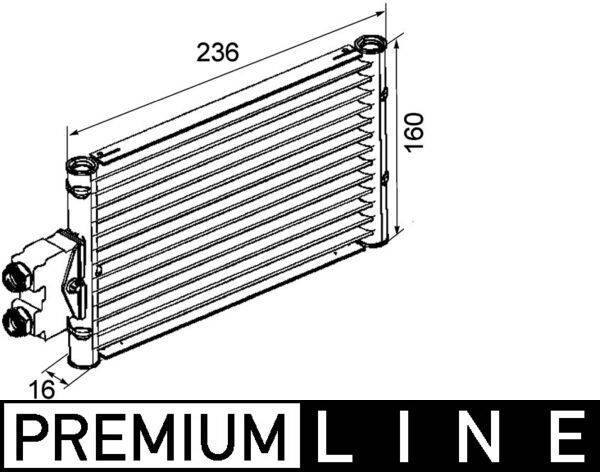 Mahle CLC74000P Ölkühler, Automatikgetriebe