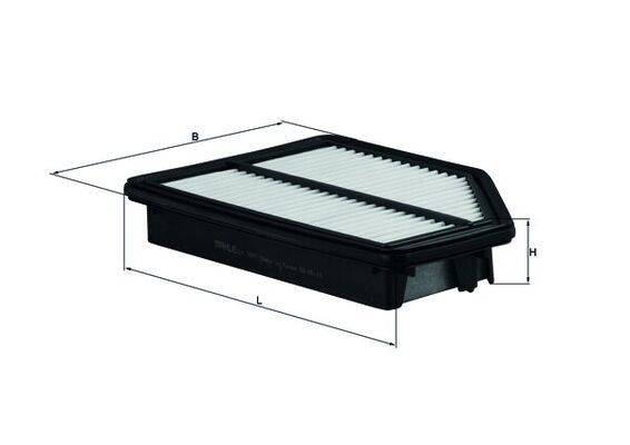 Luftfilter MAHLE für HONDA CR-V III