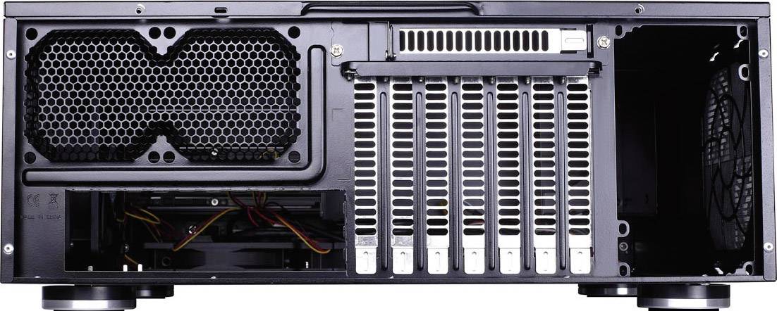 SilverStone Grandia GD07 - Tower - SSI EEB - ohne Netzteil - Schwarz - USB/Audio