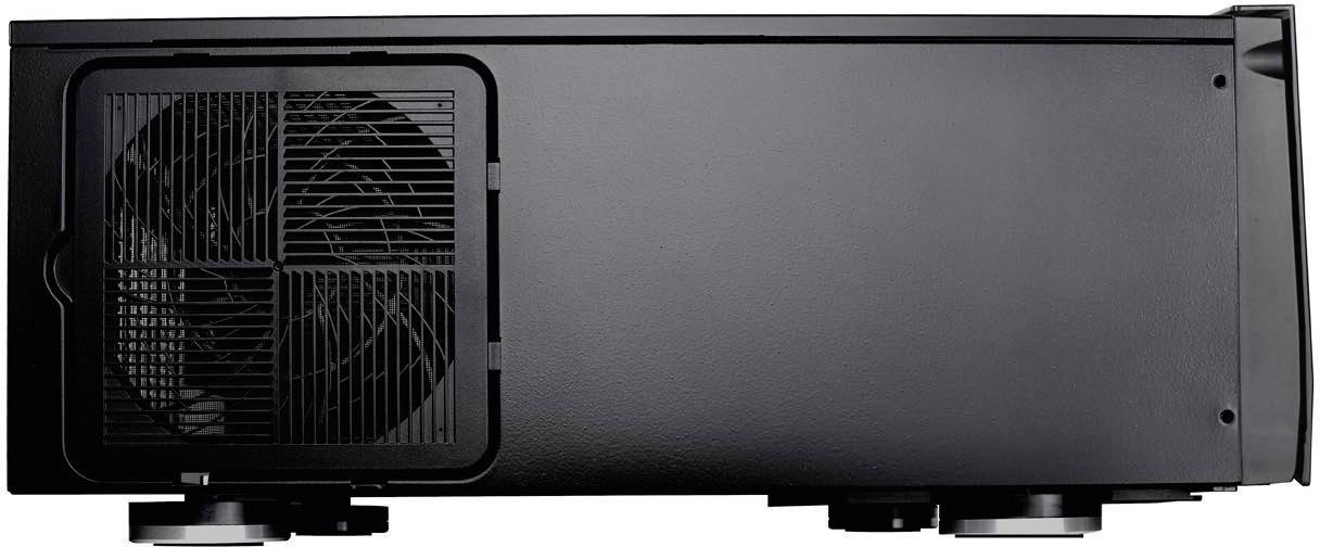 SilverStone Grandia GD07 - Tower - SSI EEB - ohne Netzteil - Schwarz - USB/Audio