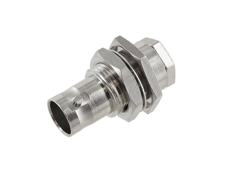 Telegärtner T100123563 BNC-Kabeleinbaubuchse 50 Ohm für RG178B/U Druckverschraubung