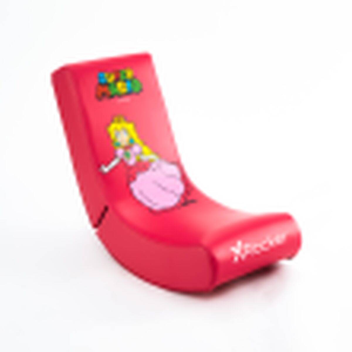 Nintendo Super Mario™ Floor Rocker Gaming-Bodensessel im Peach Design für Kinder & Jugendliche - pink
