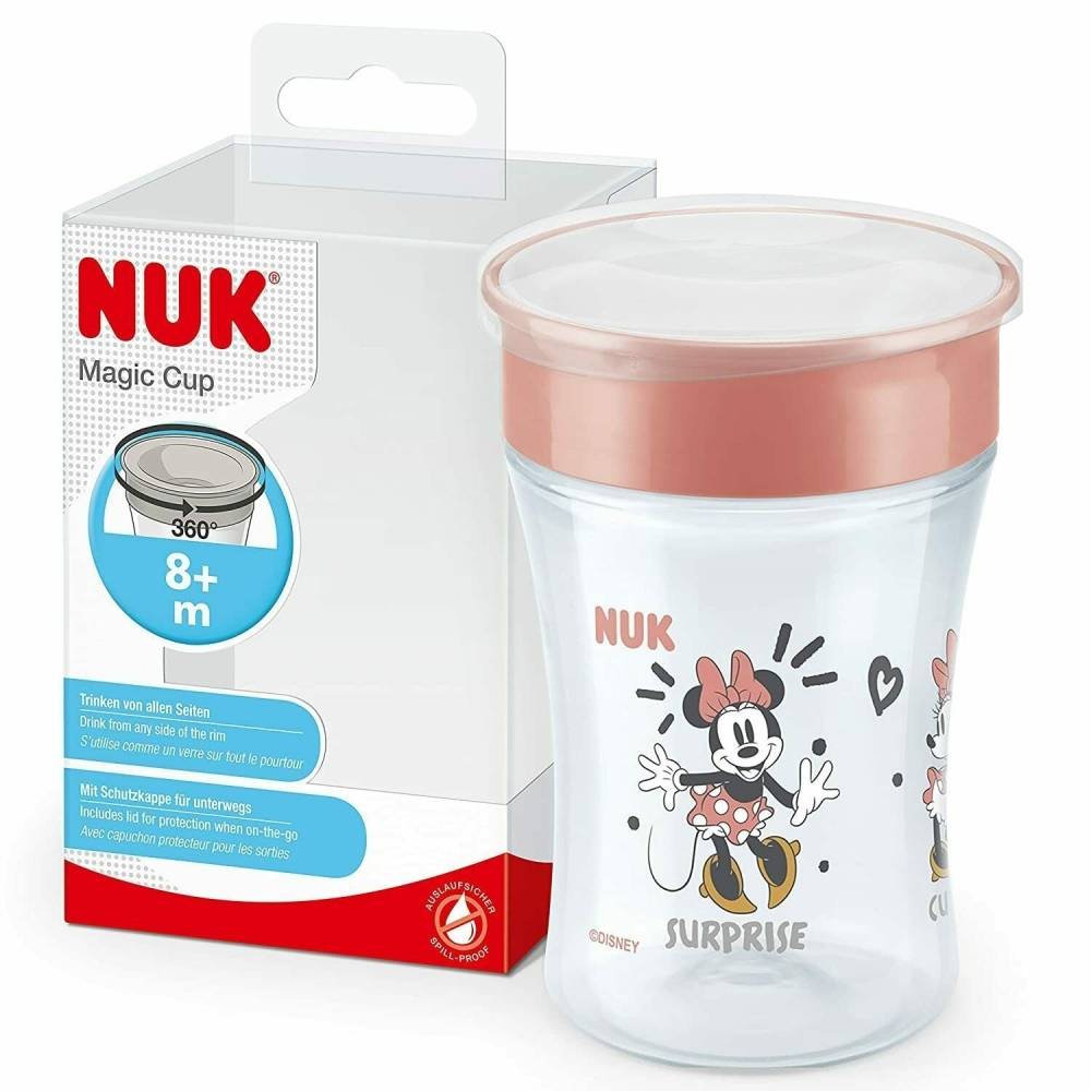NUK Trinkbecher Disney Minnie Mouse magic Cup 230ml rot Multimedia-Technik