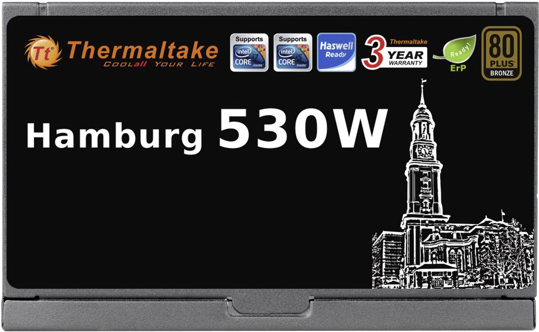 Thermaltake Hamburg PC Netzteil 530W ATX 80PLUS® Bronze