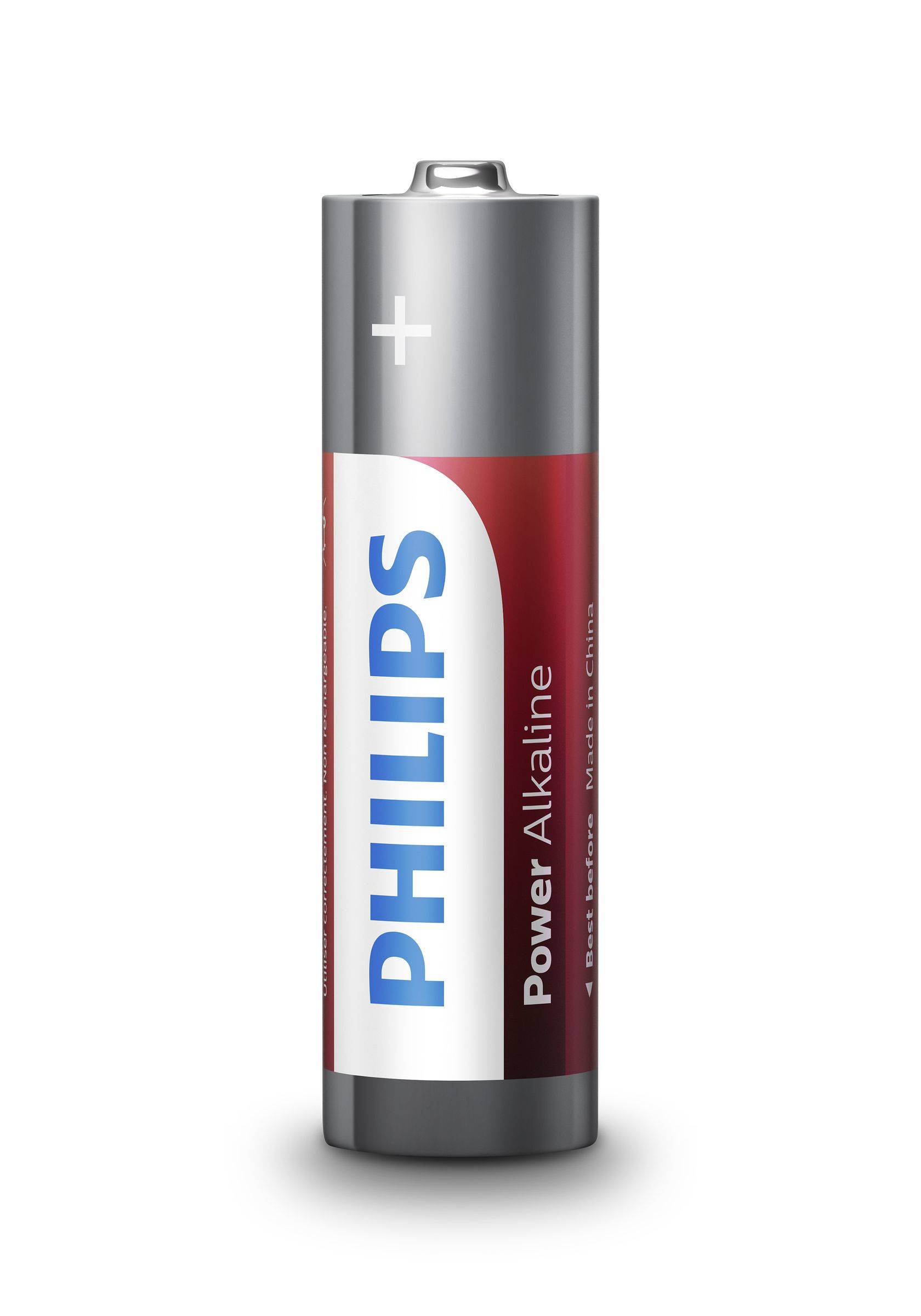 Philips Power Alkaline Akku LR6P6BP/10, Einwegbatterie, AA, Alkali, 1,5 V, 6 Stück(e), 14 mm