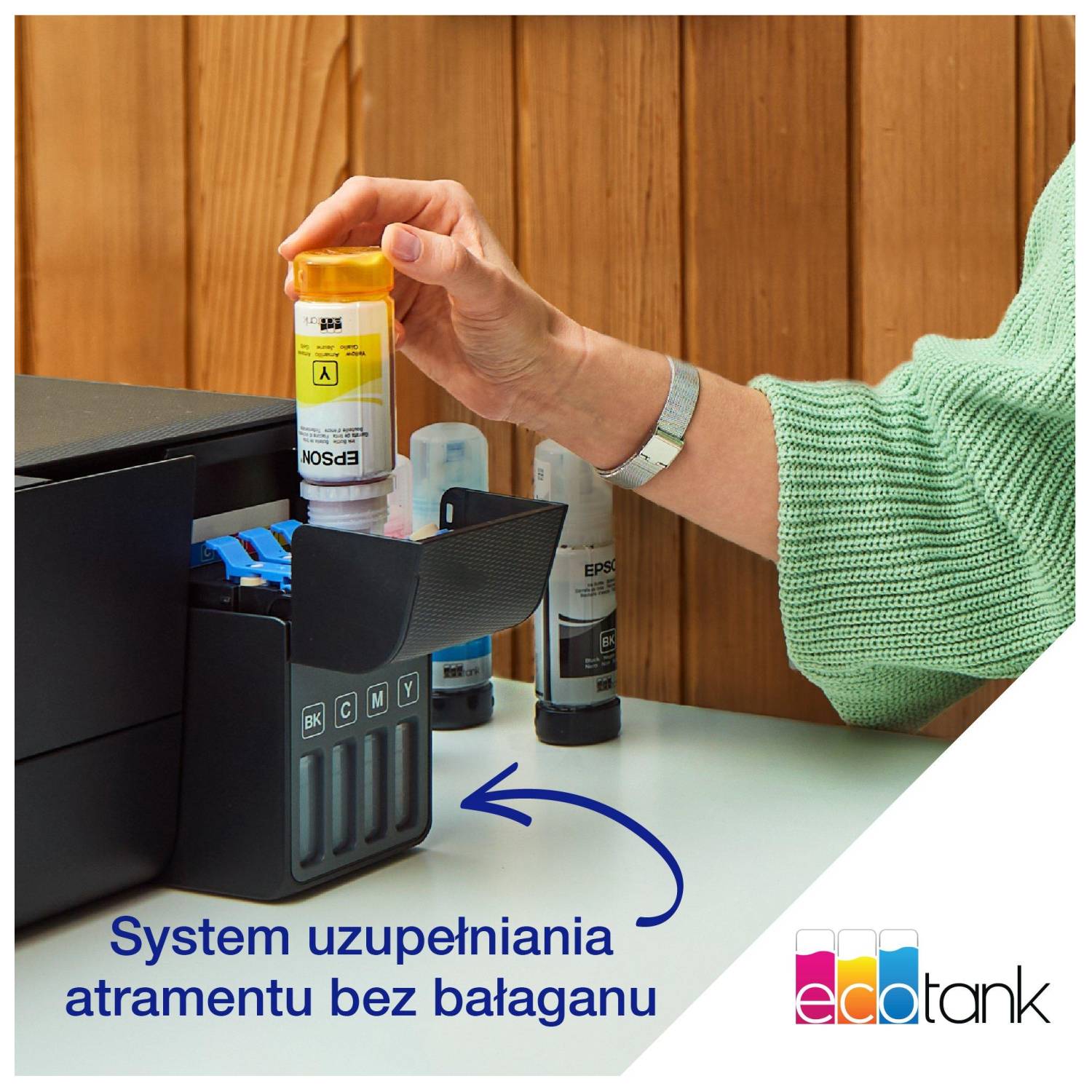 EPSON - EcoTank L3270 WiFi - A4-Multifunktionsdrucker mit Wi-Fi und - Tintenstrahldruck - Farbig