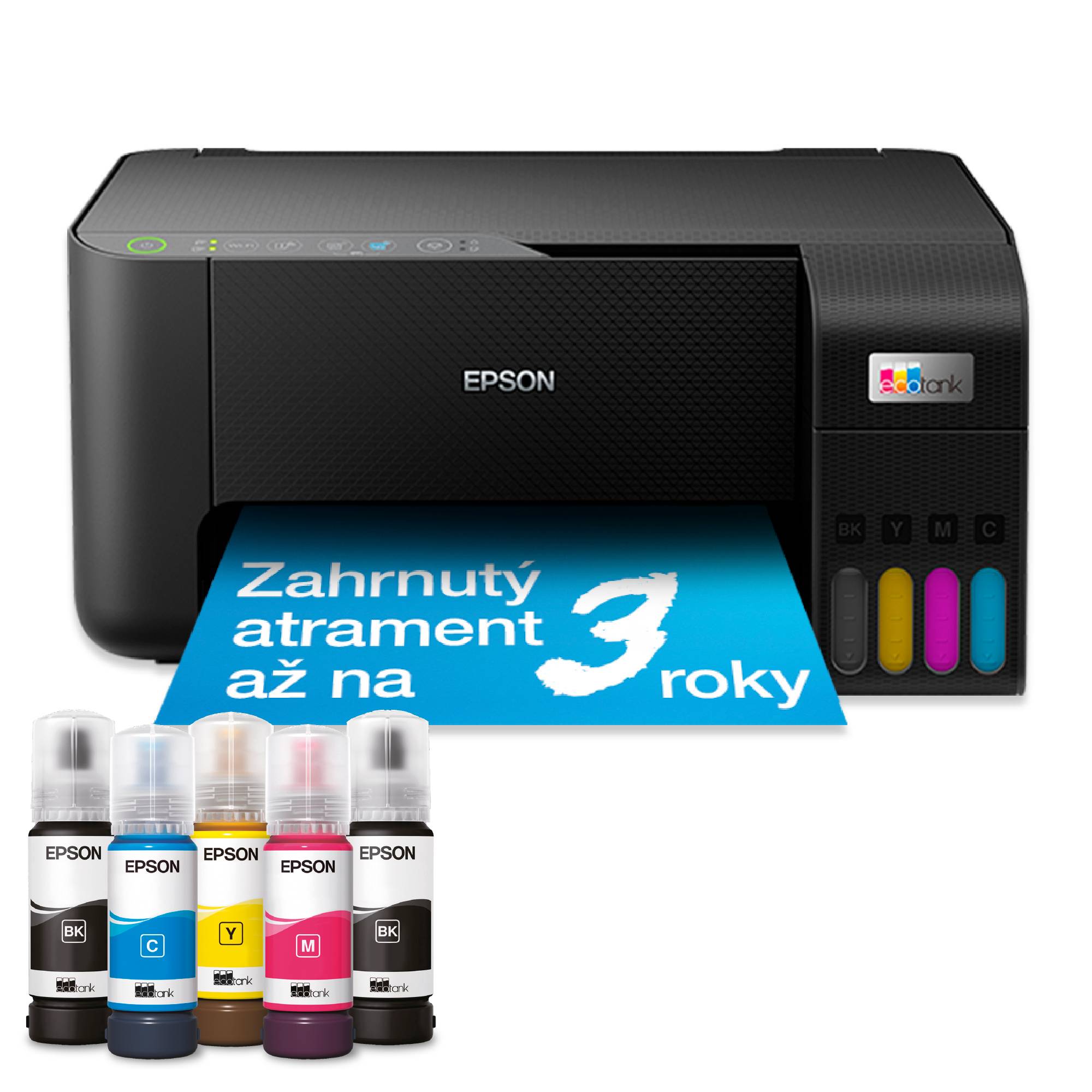 EPSON - EcoTank L3270 WiFi - A4-Multifunktionsdrucker mit Wi-Fi und - Tintenstrahldruck - Farbig