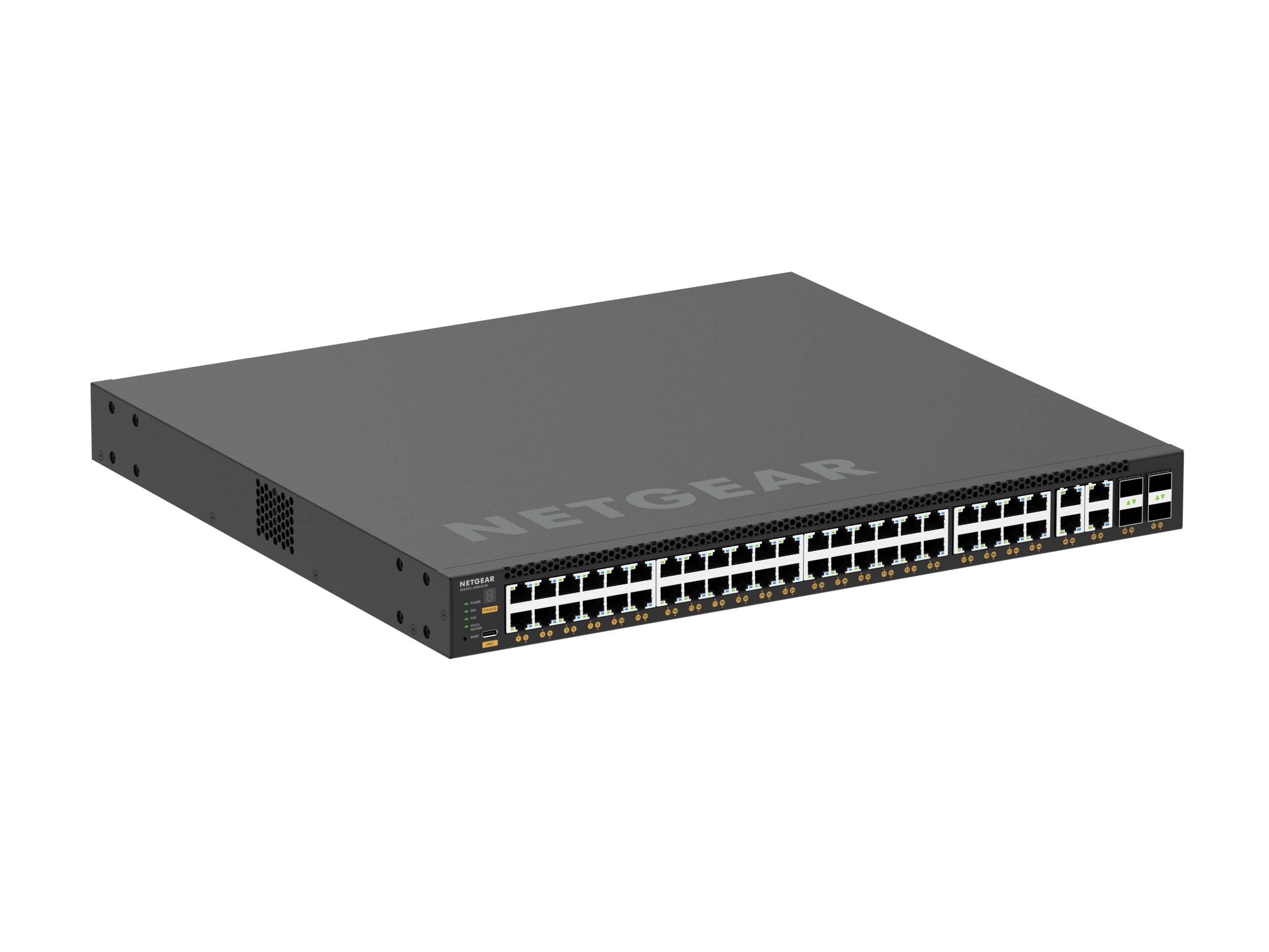 Netgear M4350-44M4X4V - Switch - L3 - managed - 44 x 100/1000/2.5G (PoE++)