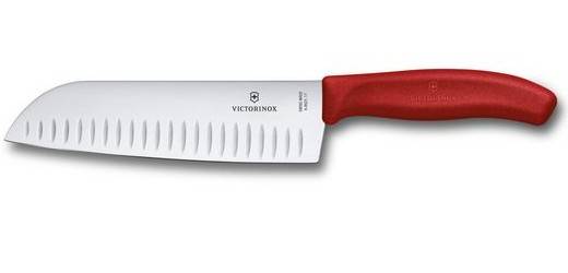 Victorinox 6.8521.17B, Einteilige Konstruktion, Edelstahl, Edelstahl, Rot, 17 mm, 119 g