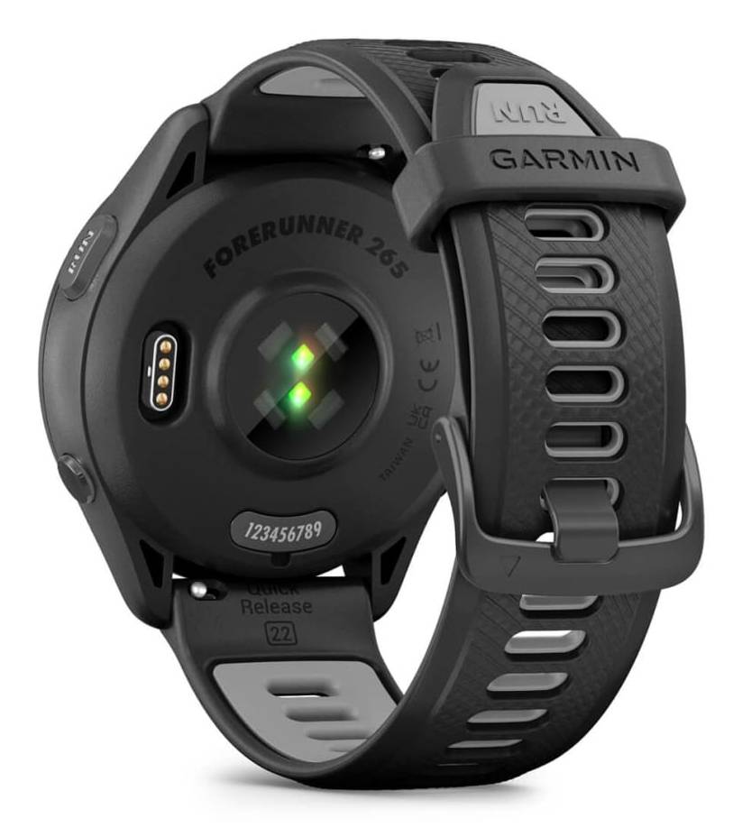 Garmin Forerunner 265, 3,3 cm (1.3"), AMOLED, Touchscreen, 8 GB, GPS, 47 g