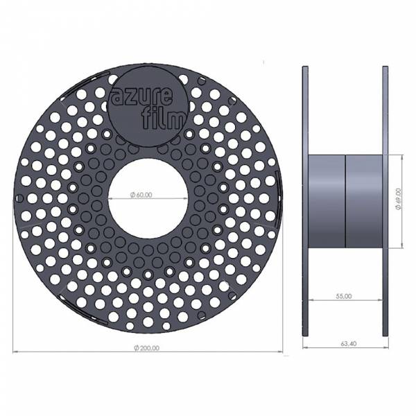 AzureFilm FG171-5015D, 1 Stück(e), 1 kg