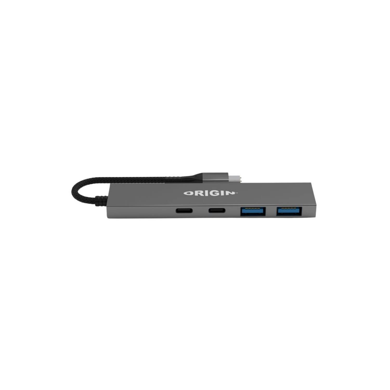 Origin Storage Hub - betriebenen Bus - 2 xUSB 3.2 + 2 x USB-C 3.2 Gen 1 -