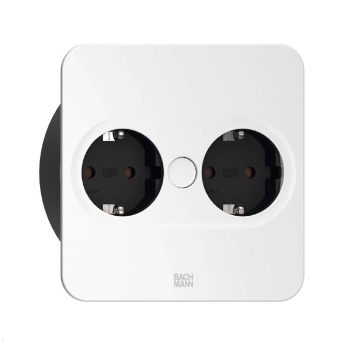 BACHMANN TWIST 2 2xCEE7/3 2,0m AEH RAL9010 30GE eckig