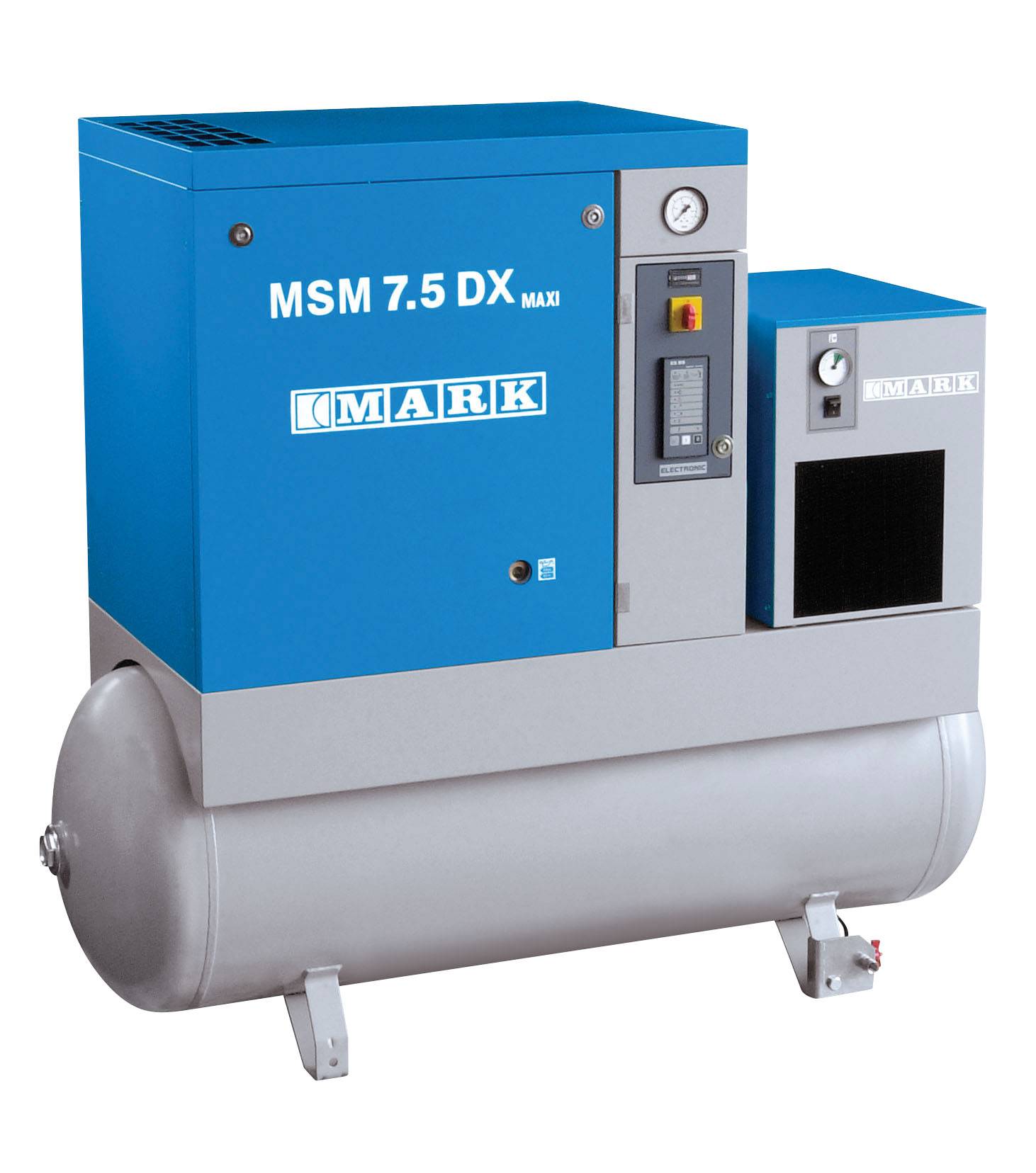 MARK Schraubenkompressor MSM MAXI 11-270 DF, 400V, 11kW, 10bar, 270l, 1310l/min
