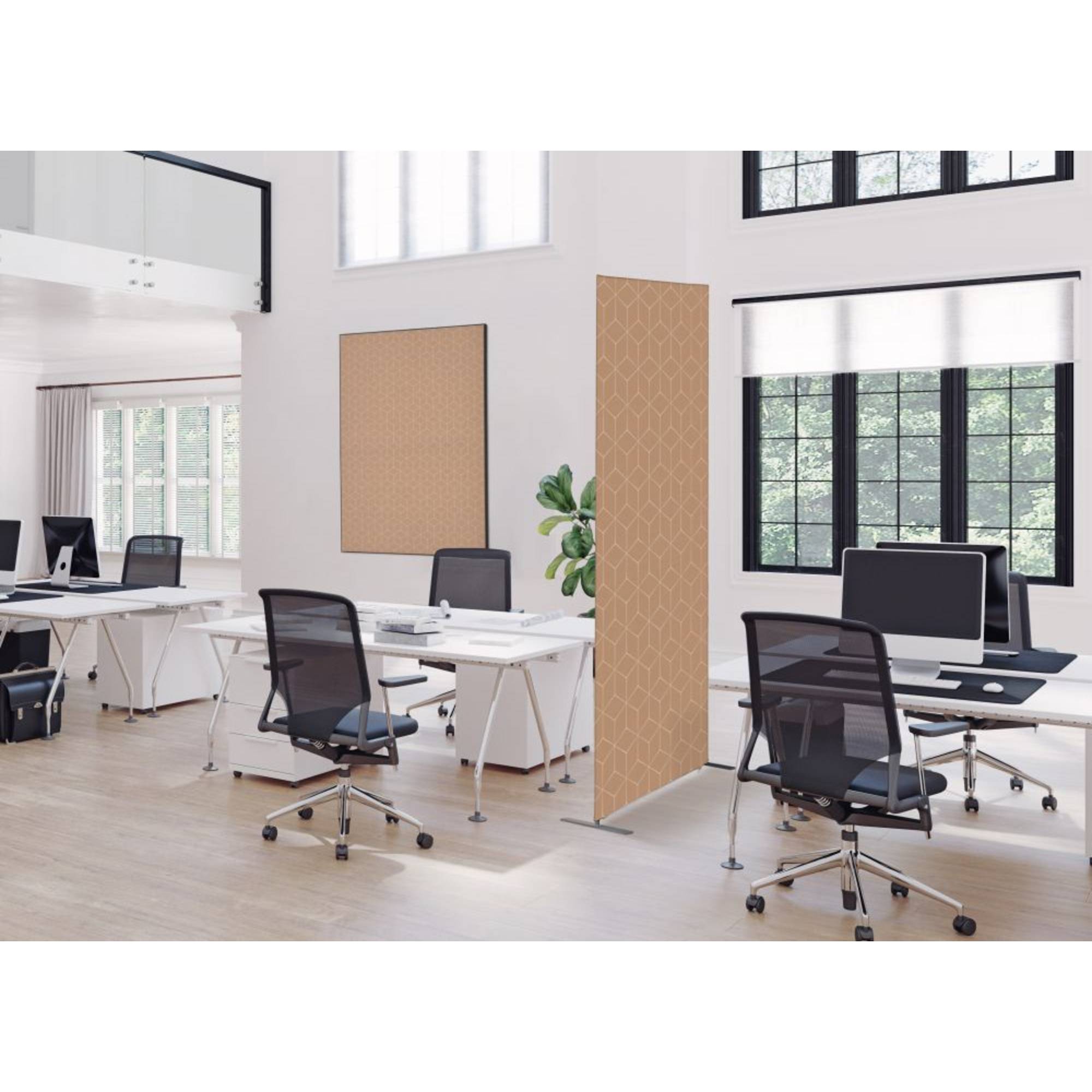 Wanddekoration Set A2 Hexagon be