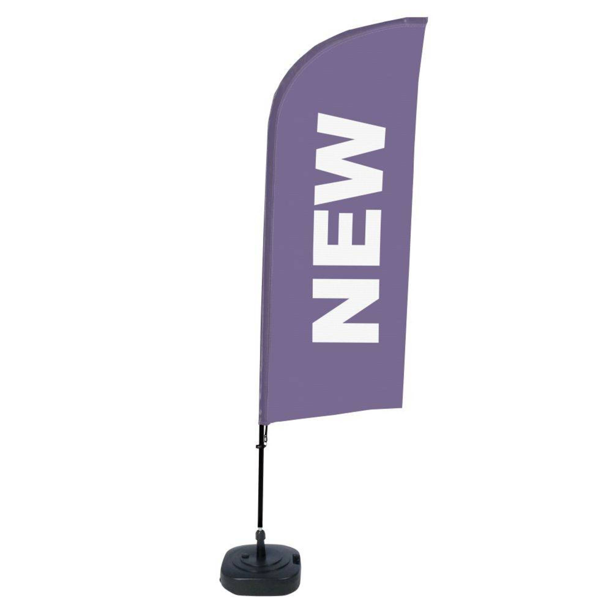 Beachflag Neu li englisch