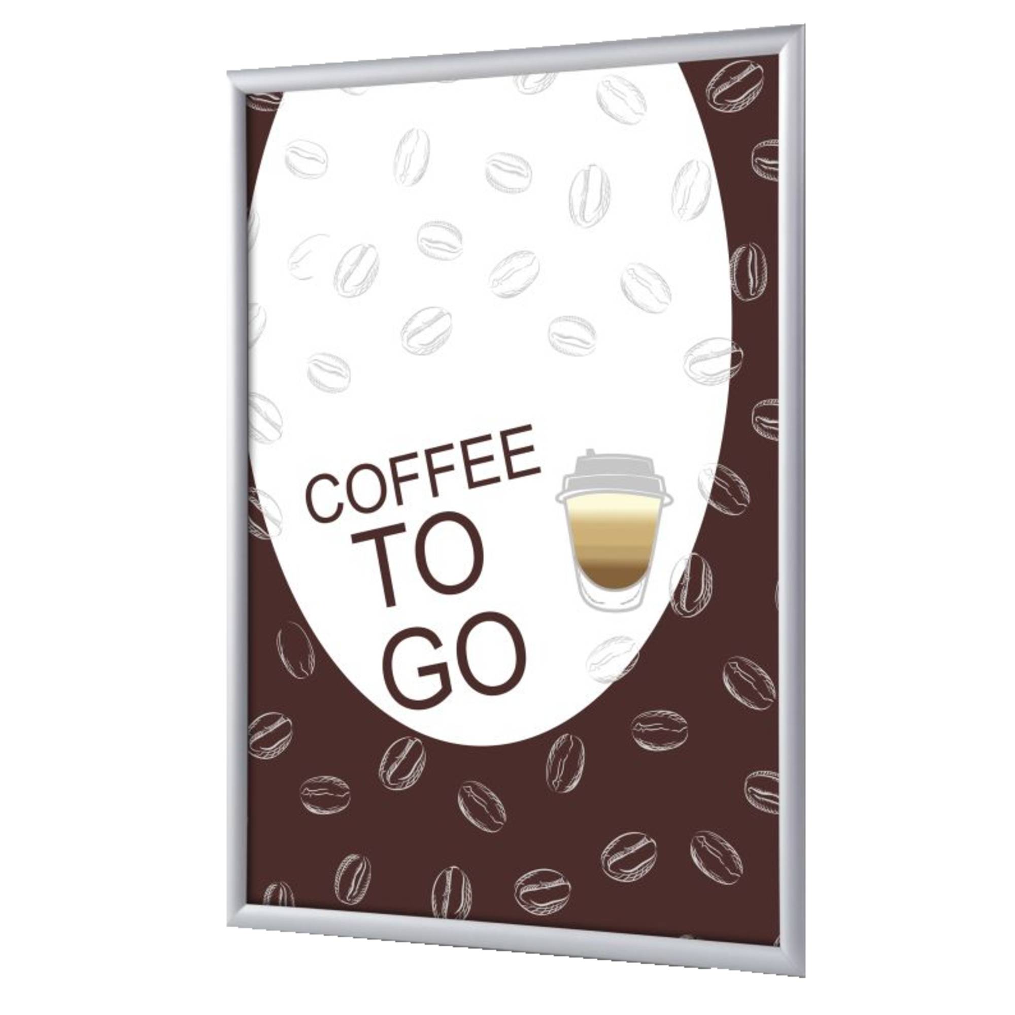 Klapprahmen A4 Kaffee To Go en