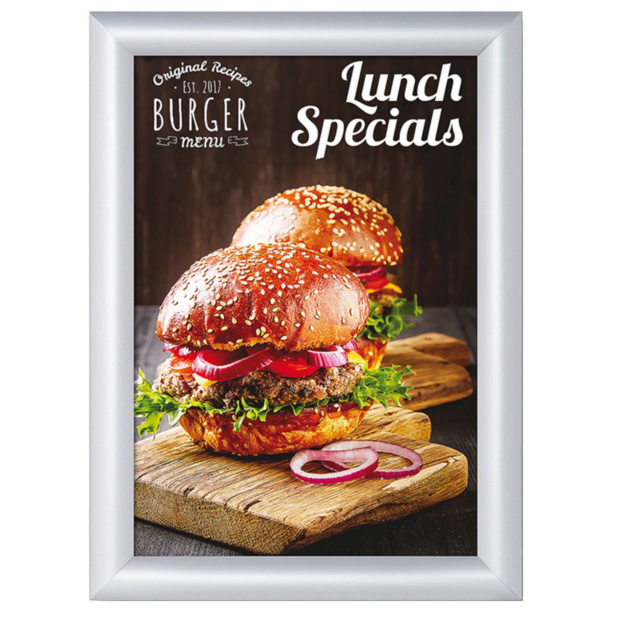 Klapprahmen A4 Gehrung 25mm si