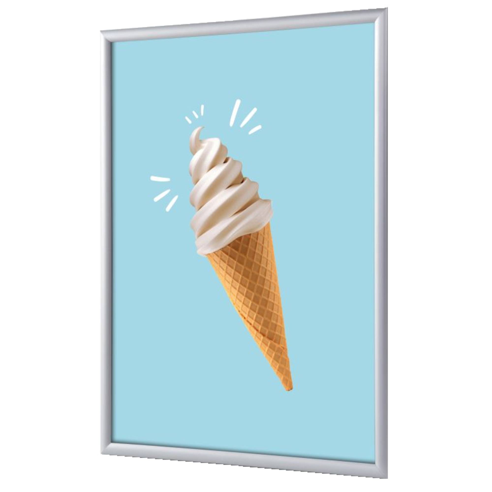 Showdown Klapprahmen A1 Eis