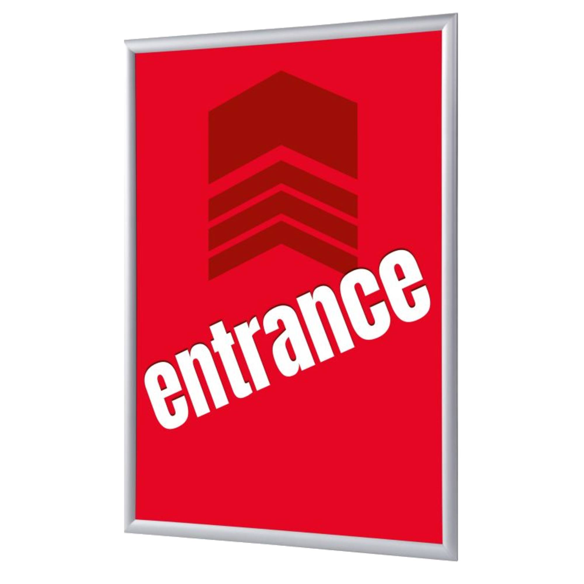 Klapprahmen A4 Eingang en rt