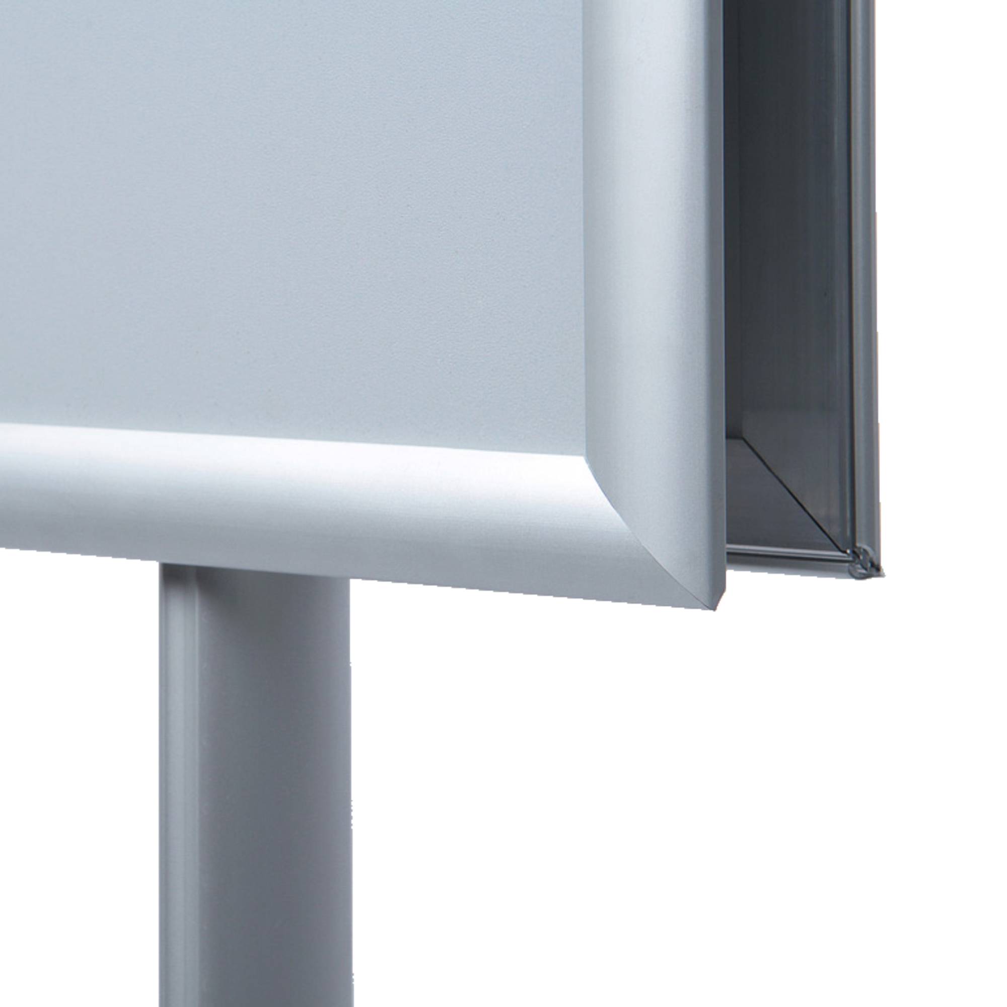 Infoständer Design doppelseitig A4 Rondo 25mm