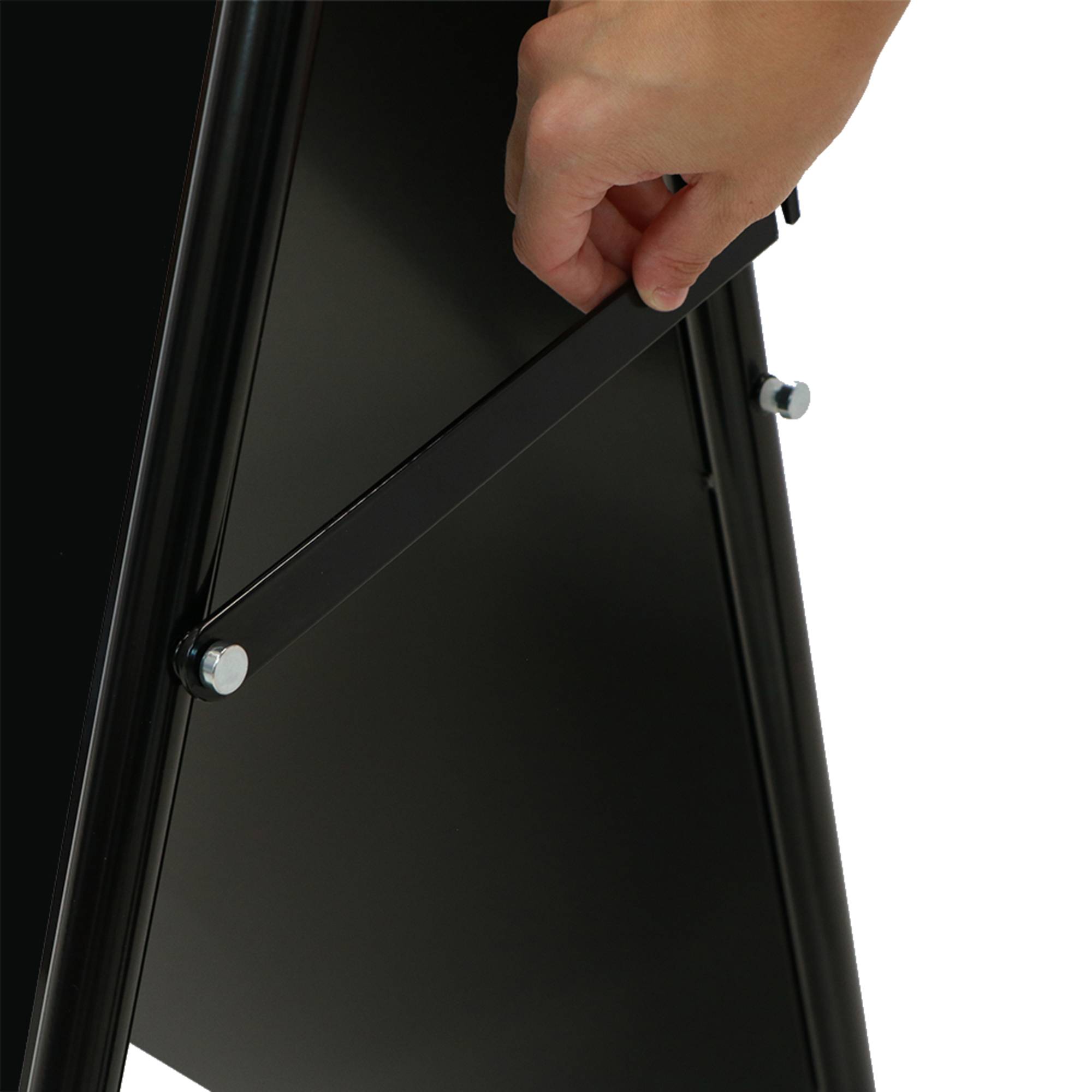 Kundenstopper Elegant 70x100cm sw