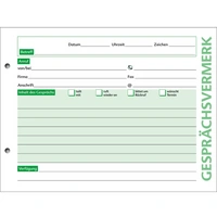 SoldanPlus Gesprächsvermerk H18NL A5 quer ws 100Bl SoldanPlus Gesprächsvermerk H18NL A5 quer ws 100Bl