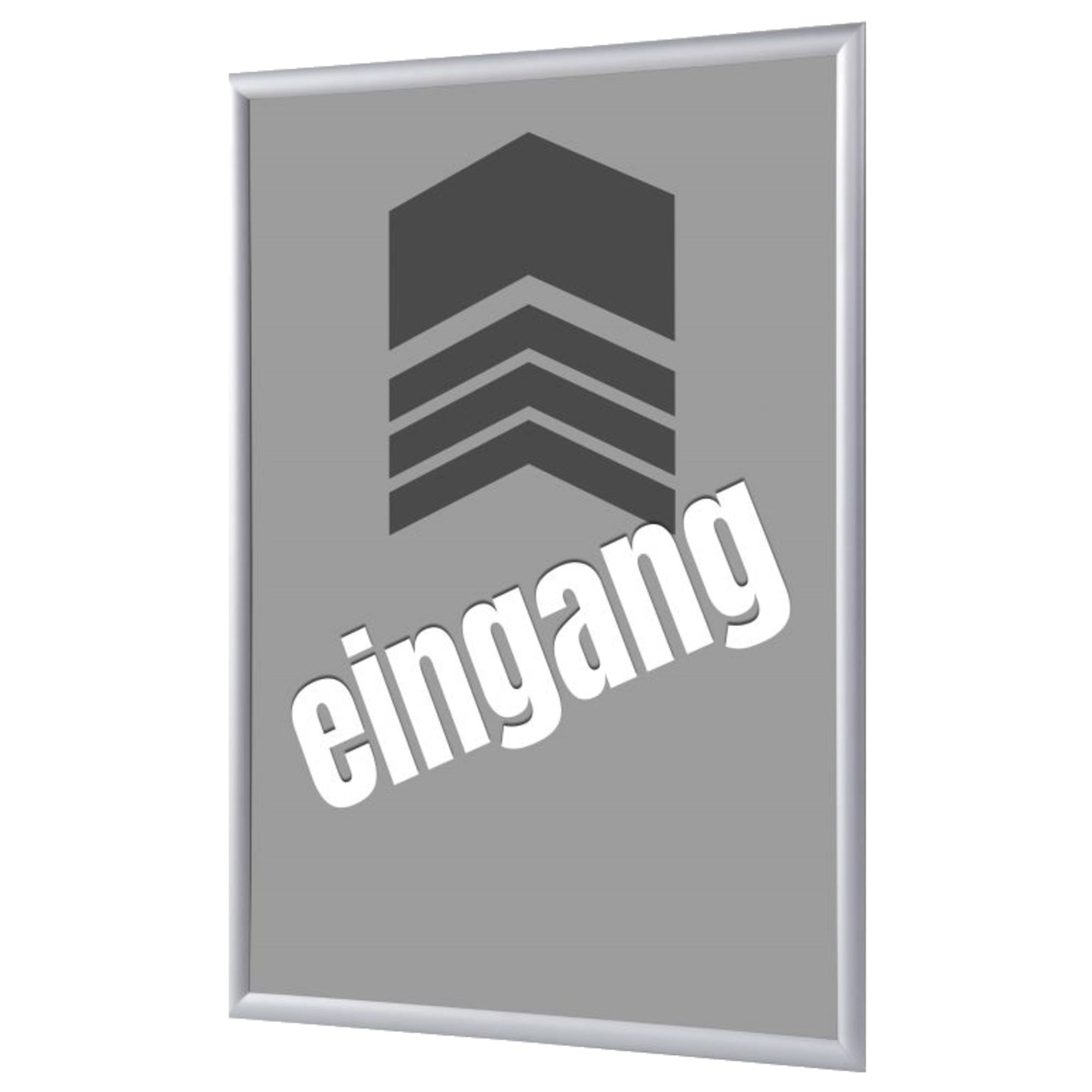 Klapprahmen A1 Eingang de gr