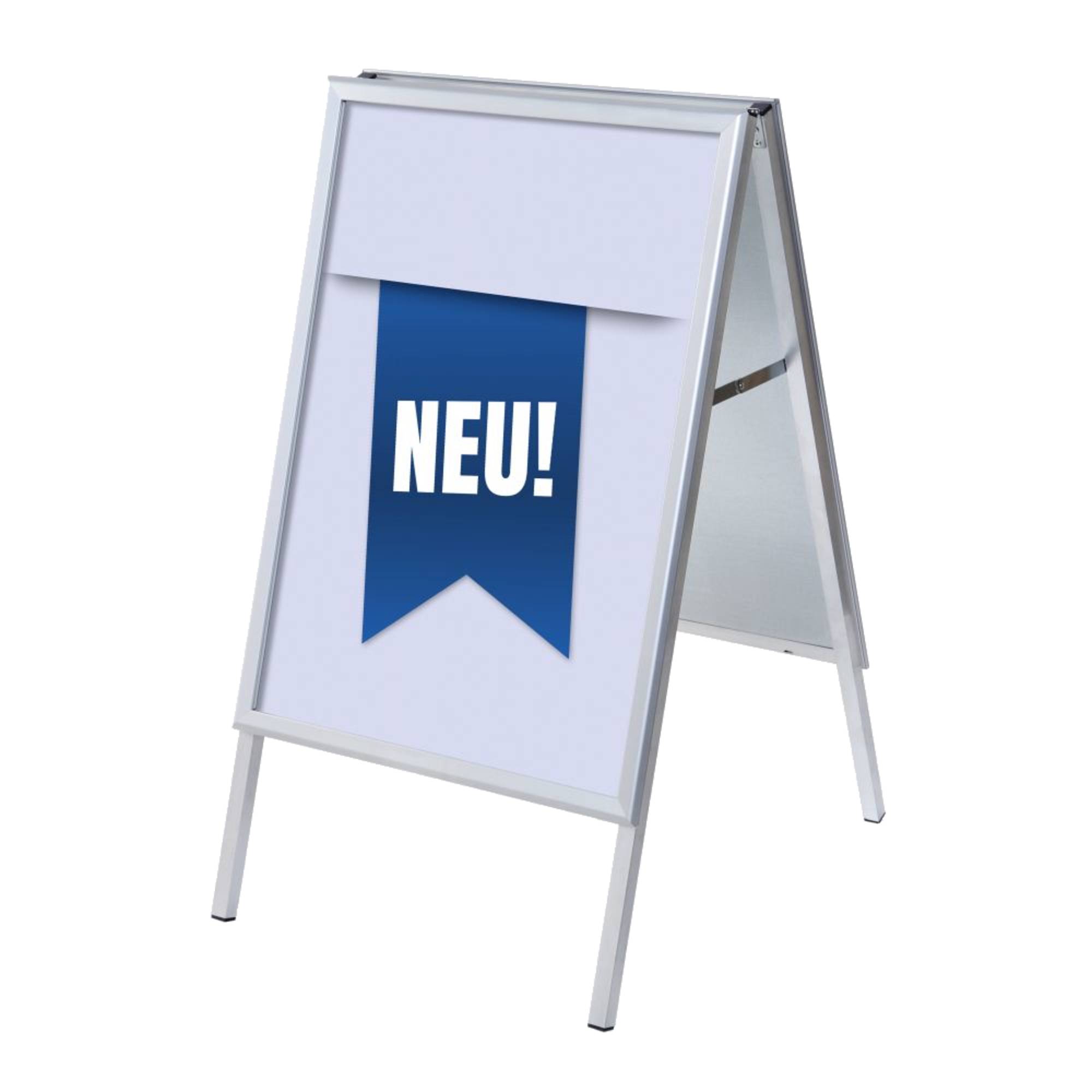 Kundenstopper A1 Set Neu bl deutsch