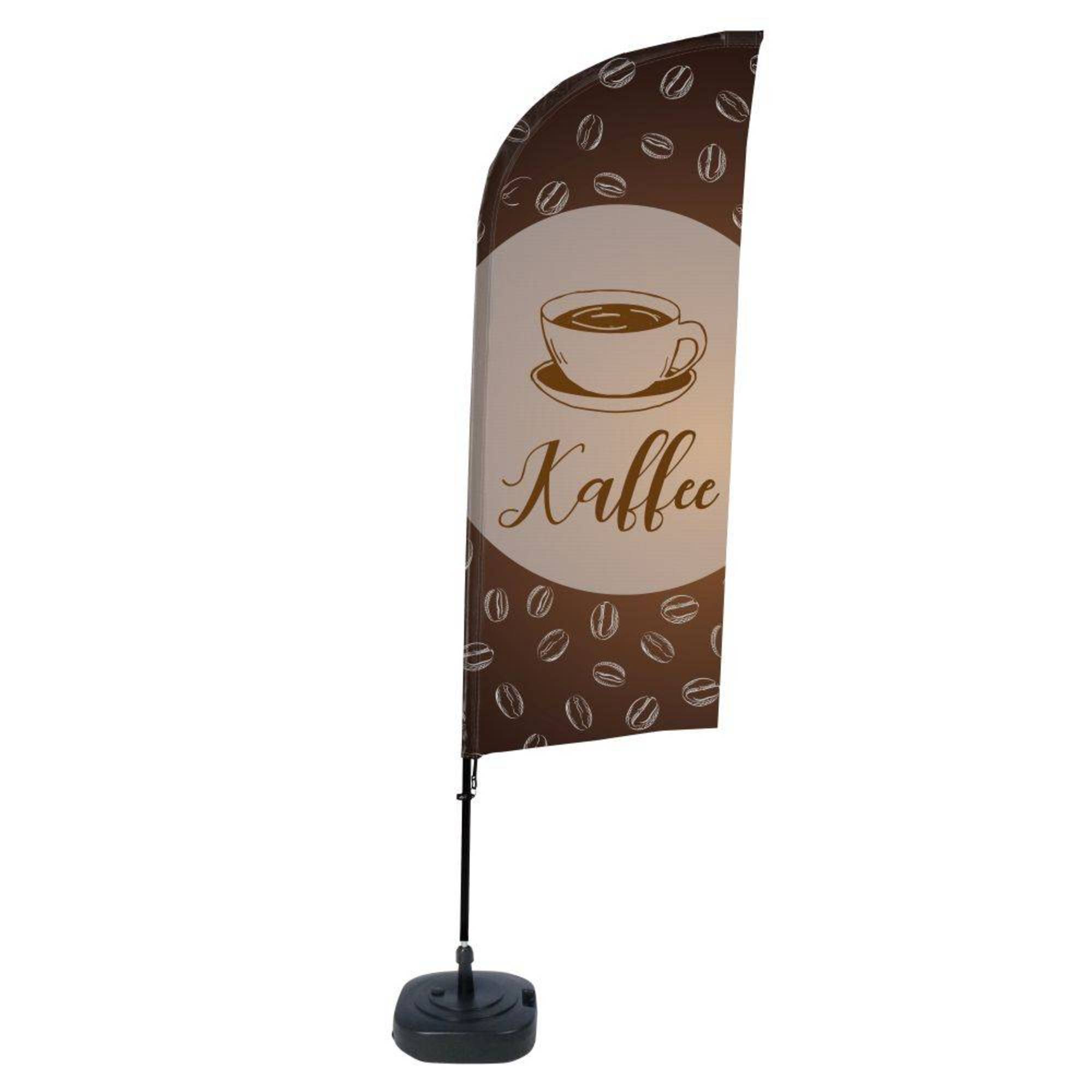Beachflag Kaffee deutsch