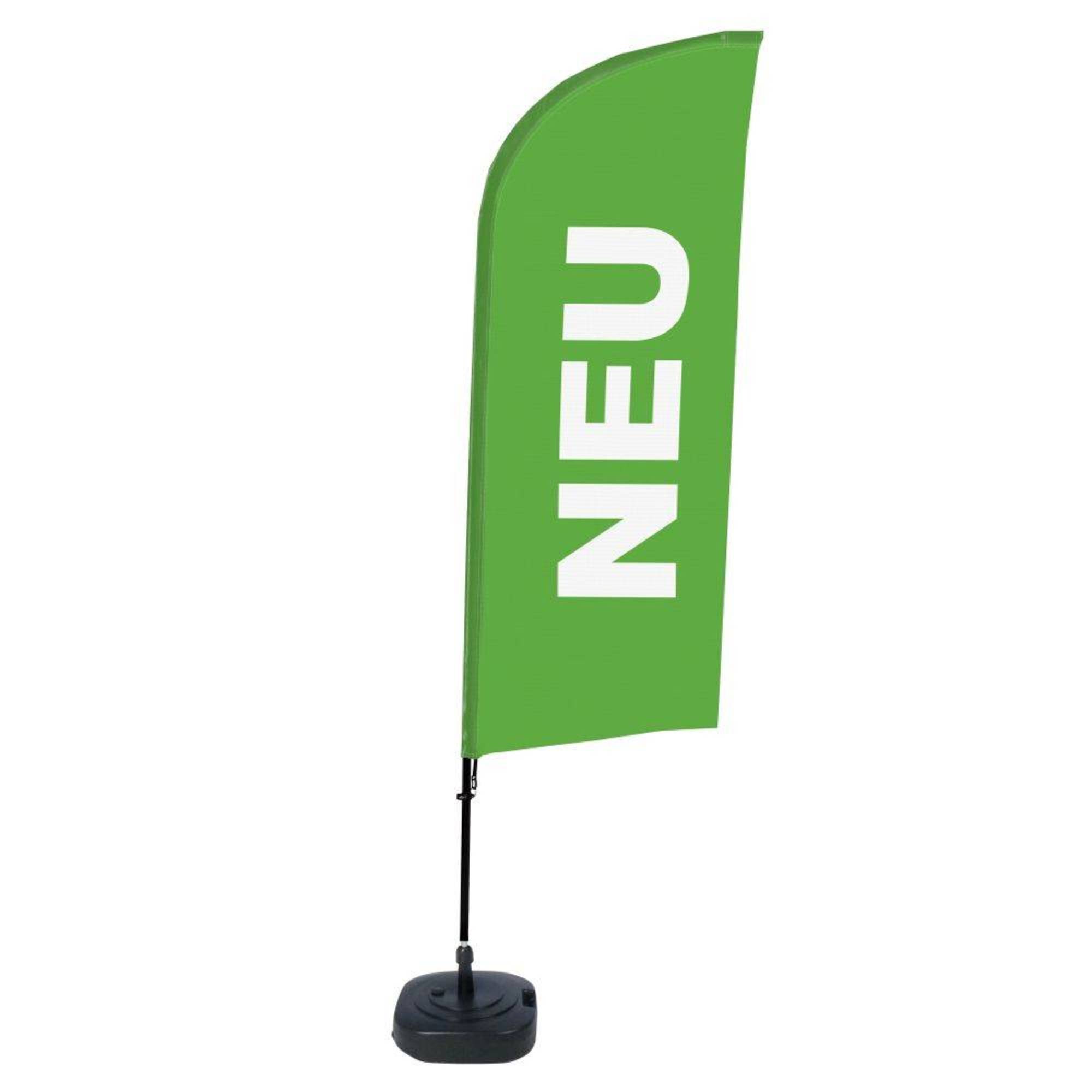 Beachflag Neu gn deutsch