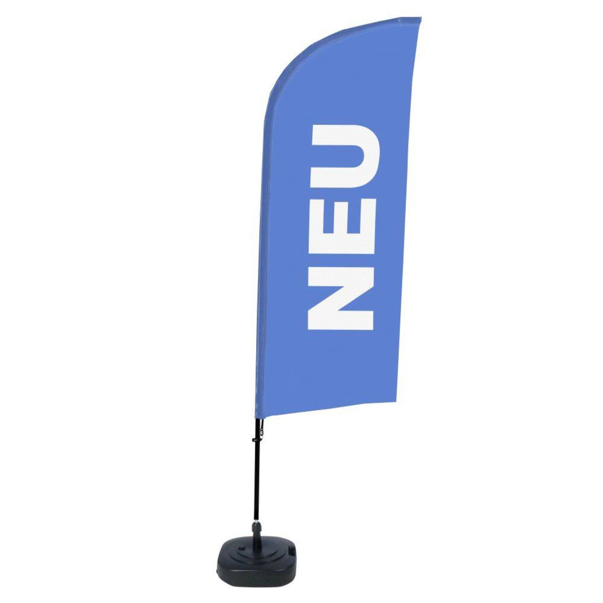 Beachflag Neu bl deutsch