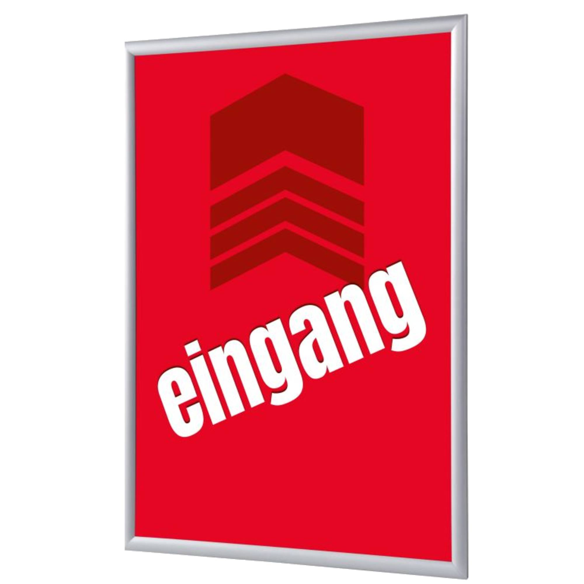 Klapprahmen A4 Eingang de rt