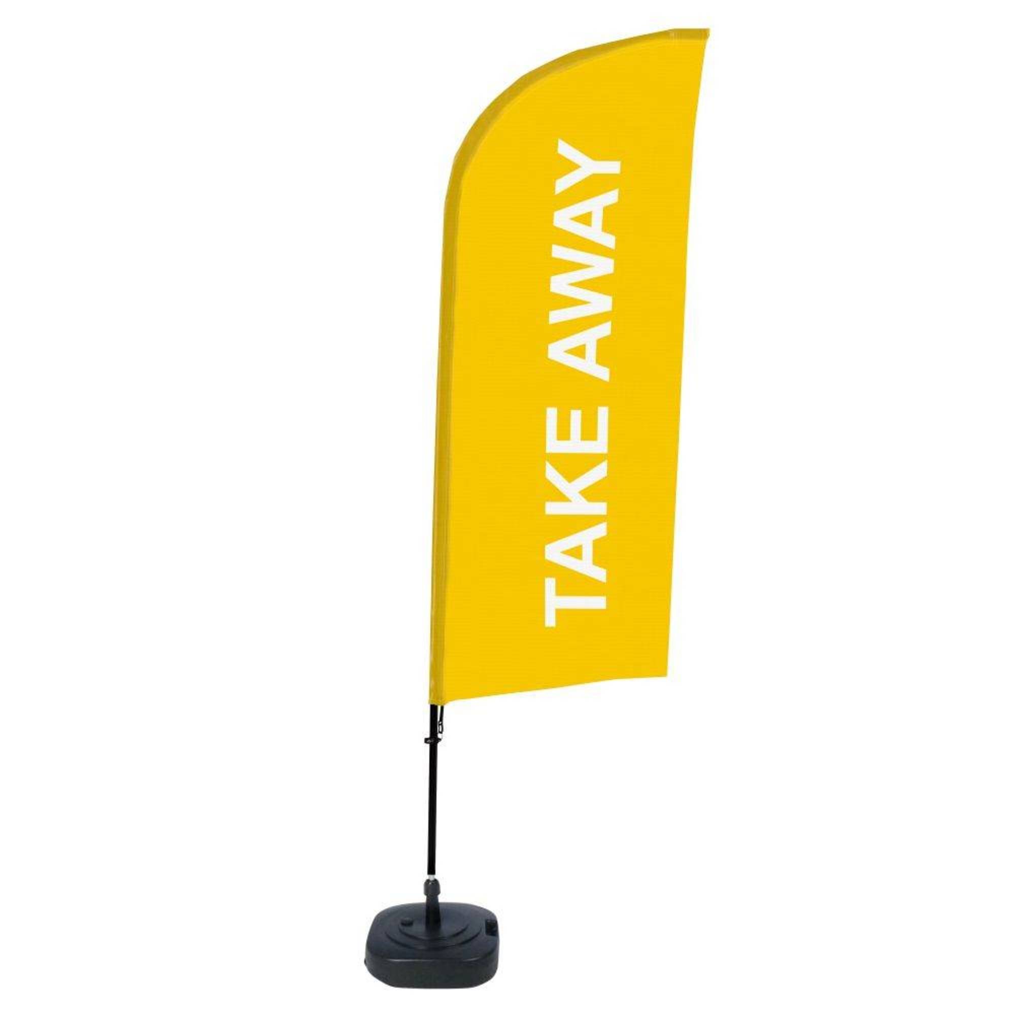 Beachflag Take Away ge