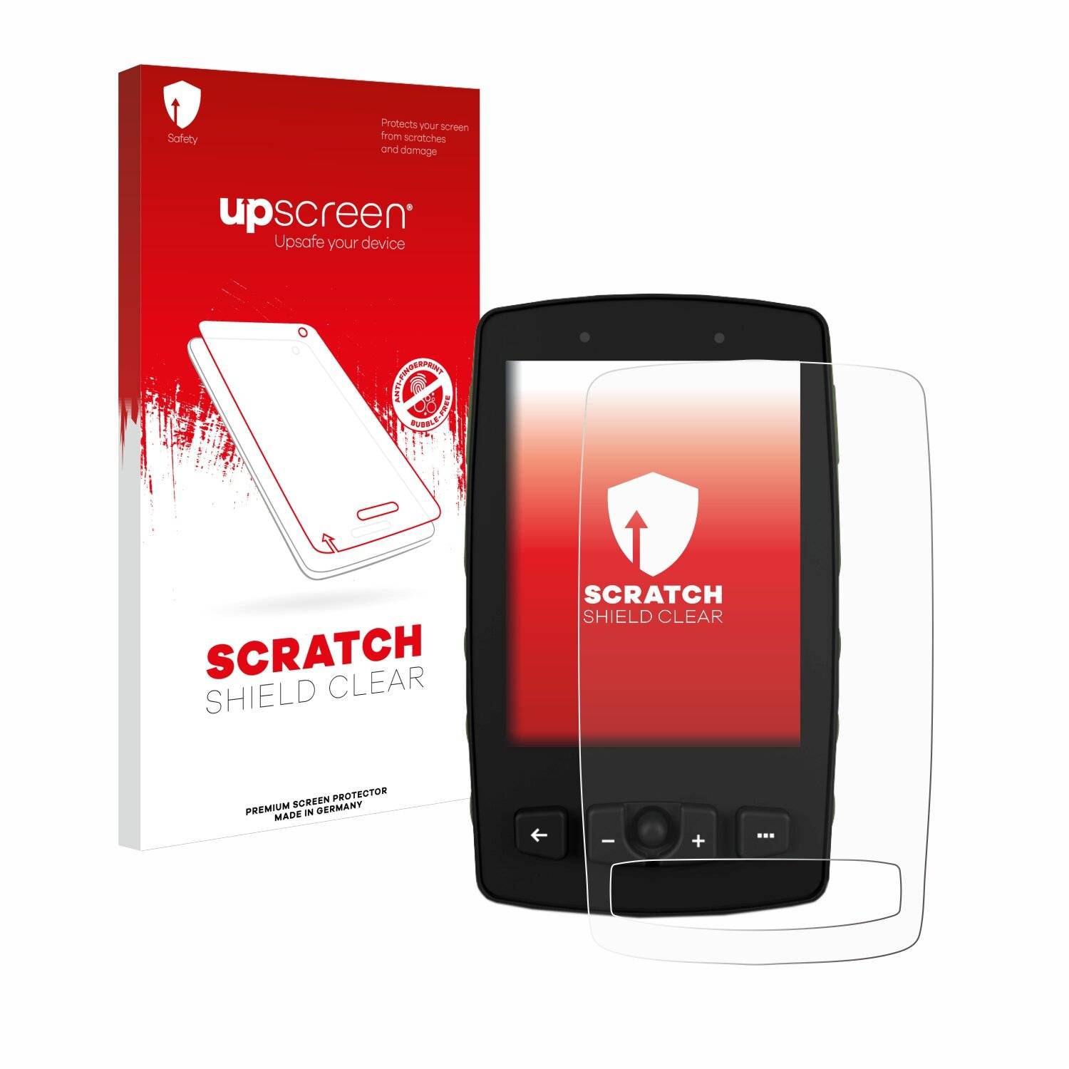 upscreen Schutzfolie für TwoNav Aventura 2 Plus Kratzschutz Anti-Fingerprint Klar