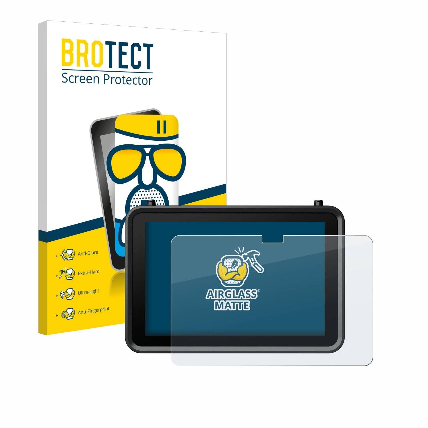 BROTECT AirGlass Matt Glas Panzer Folie für Atomos Shogun (2023)