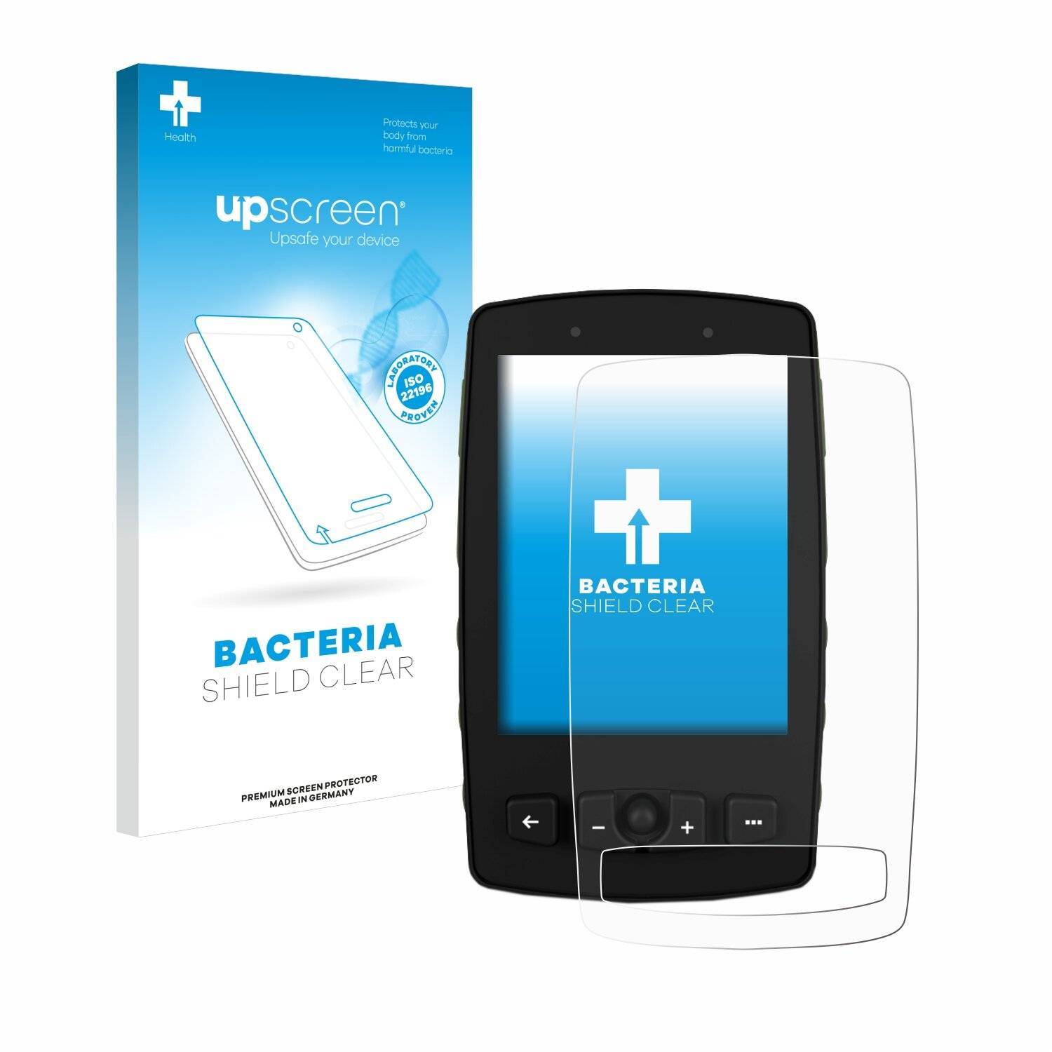 upscreen Bacteria Shield Schutzfolie für TwoNav Aventura 2 Plus - Antibakteriell