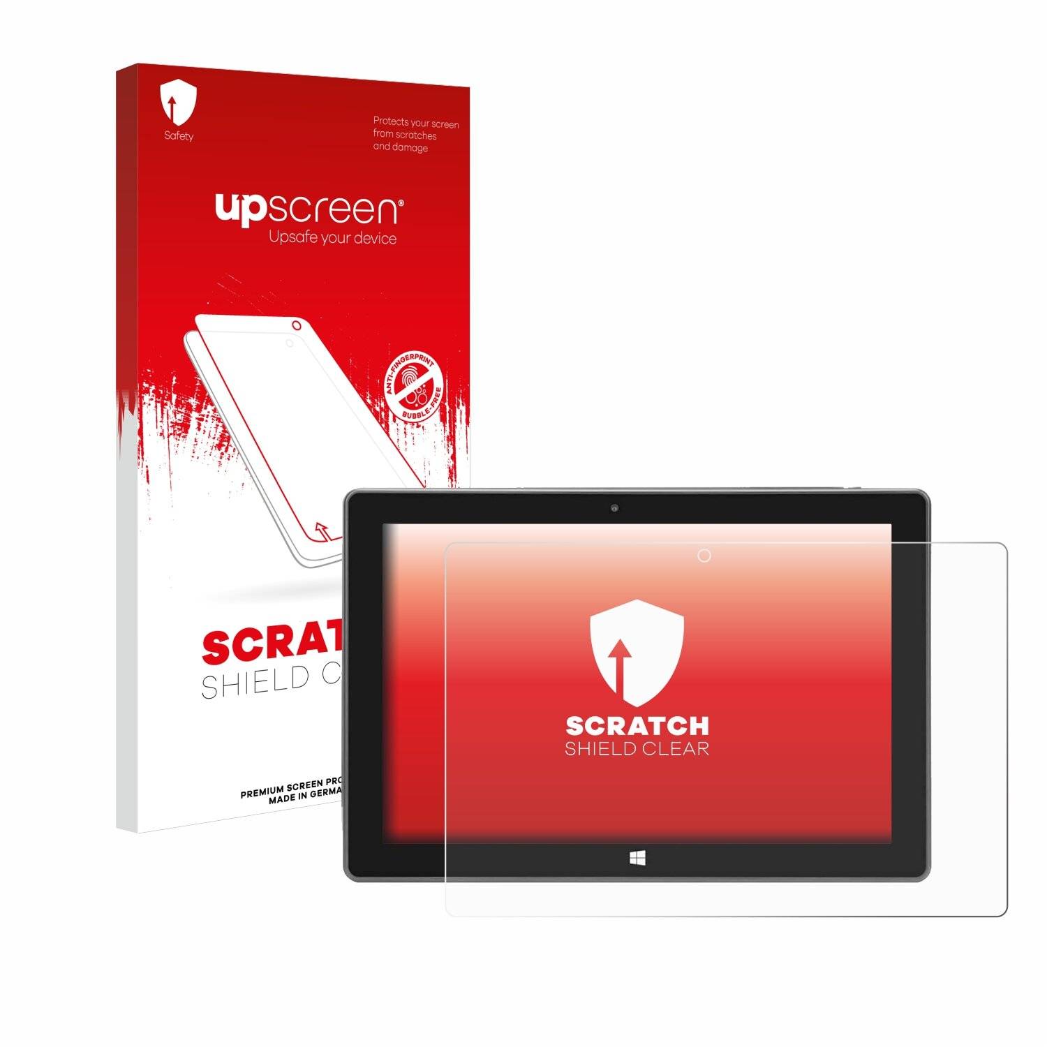 upscreen Scratch Shield Schutzfolie für SZTPS Tablet 10.1