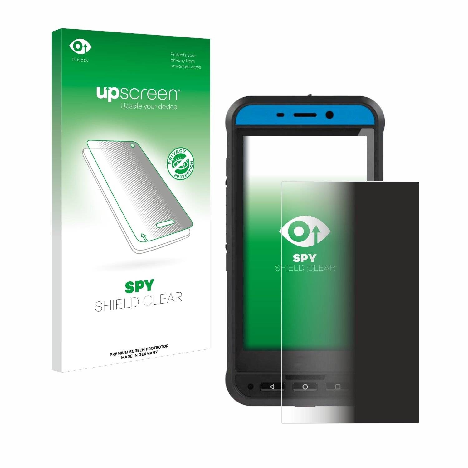upscreen Spy Shield Sichtschutz-Folie für Ecom Smart-Ex 02 DZ2