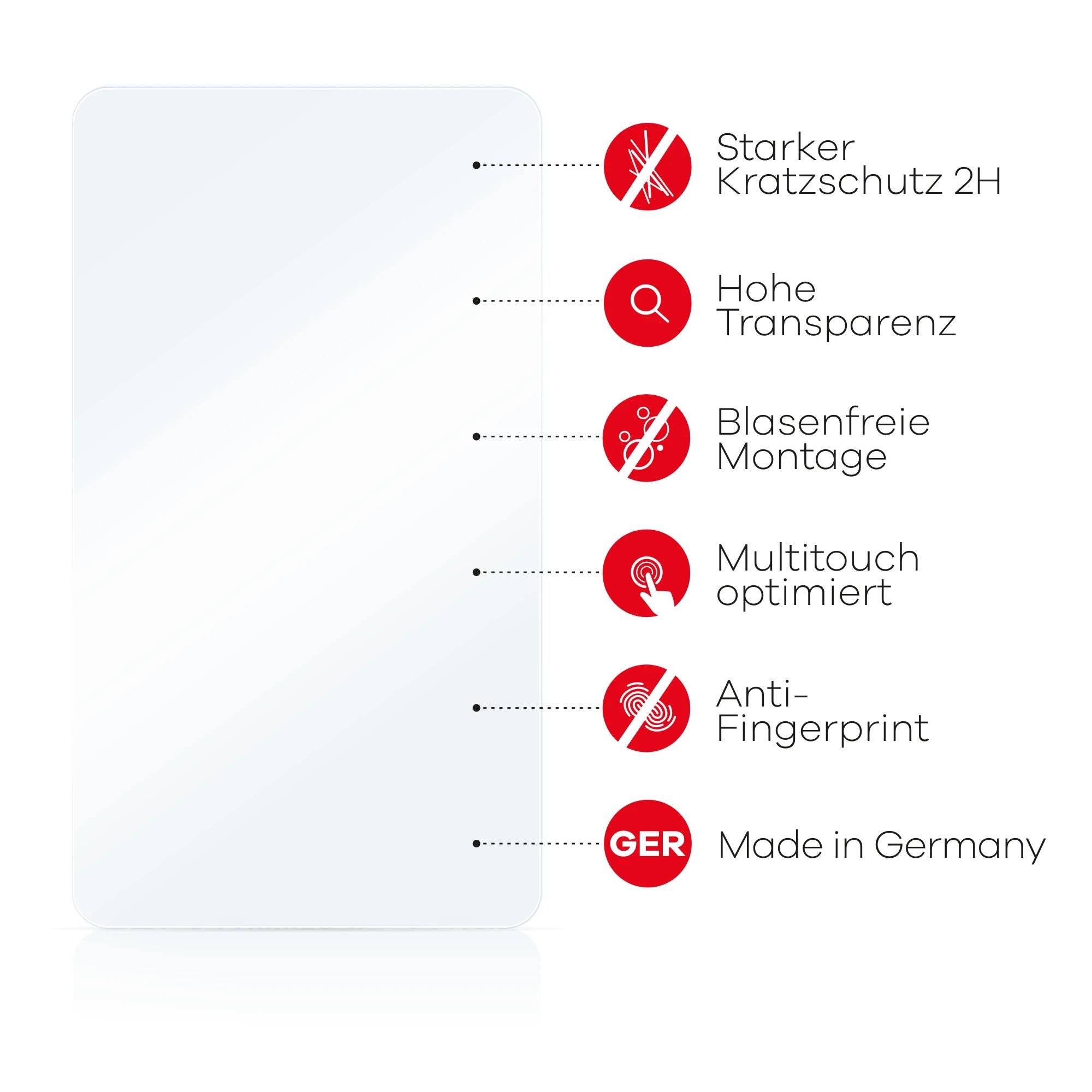 upscreen Scratch Shield Clear Premium Displayschutzfolie für Dell Latitude