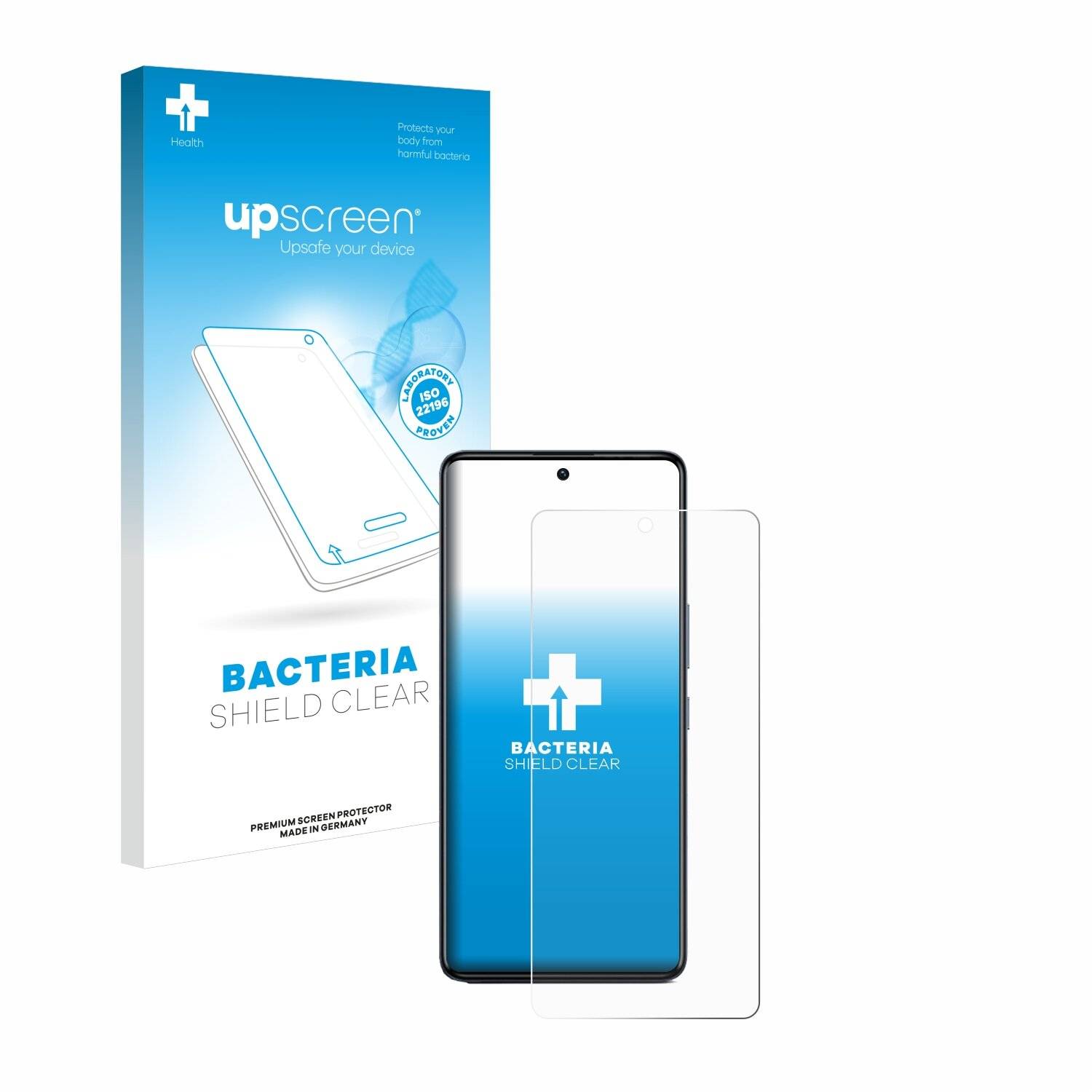 upscreen Bacteria Shield Schutzfolie für Infinix GT 20 Pro - Antibakteriell