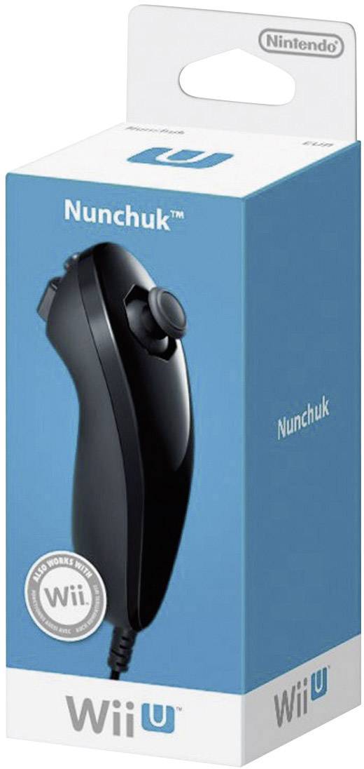 Nintendo Nunchuk Controller Nunchuk Controller Nintendo Wii U, Nintendo Wii Schwarz